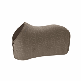 ESKADRON Abschwitzdecke FLEECE STAMP BIT smoky taupe (PLATINUM 2025) 
