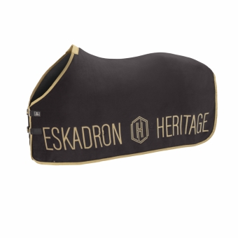 ESKADRON Abschwitzdecke FLEECE black truffle (HERITAGE Horse & Fanatics 2025/2026) 
