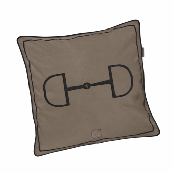 ESKADRON Kissenbezug VELVET PLATINUM black-smoky taupe (PLATINUM 2025) 