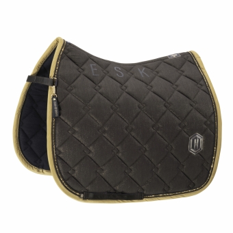 ESKADRON Schabracke COTTON GLITTER CRYSTAL black truffle (HERITAGE Horse & Fanatics 2025/2026) 