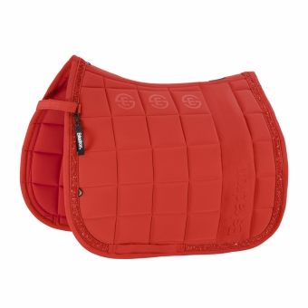 ESKADRON Schabracke BIG SQUARE JEWEL poppy red (DYNAMIC Horse & Fanatics H/W 2025) 