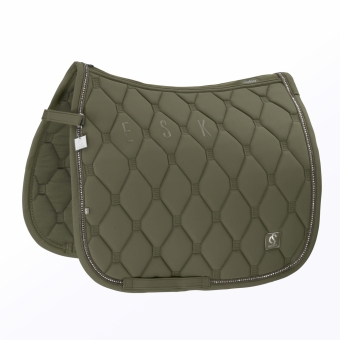 ESKADRON Schabracke SOFTSHELL CRYSTAL dusty olive (Classic Sports Horse FS 2025) 