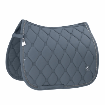 ESKADRON Schabracke SOFTSHELL CRYSTAL steel blue (Classic Sports Horse FS 2025) 