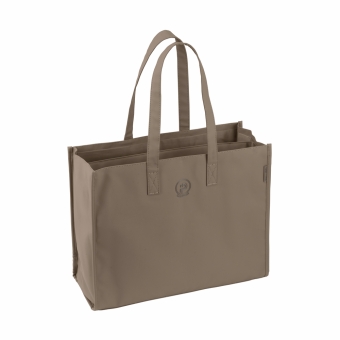 ESKADRON Tasche FAUX LEATHER SHOPPER smoky taupe (PLATINUM 2025) 