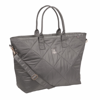 ESKADRON Bag / Tasche GLOSSY SHOPPER earl grey (Heritage 23/24) 