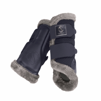 ESKADRON Gamaschen MESH FAUXFUR navy (Classic Sports F/S 2024) 