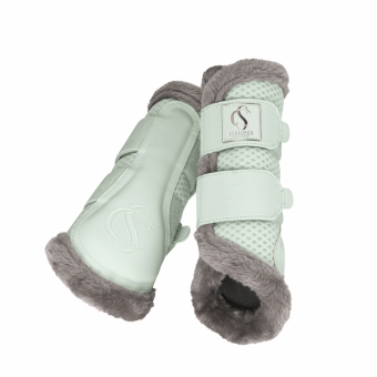 ESKADRON Gamaschen MESH FAUXFUR powder green (Classic Sports F/S 2024) 