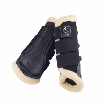 ESKADRON Gamaschen MESH FAUXFUR navy (Classic Sports Horse FS 2025) 