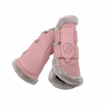 ESKADRON Gamaschen MESH FAUX FUR soft rouge (PLATINUM 2025) 