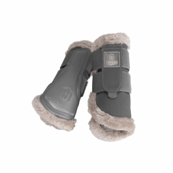 ESKADRON Gamaschen MESH FAUXFUR earl grey (Heritage 23/24) 