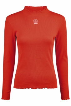 ESKADRON Damen Shirt TURTLENECK RIB poppy red (DYNAMIC Horse & Fanatics H/W 2025) 