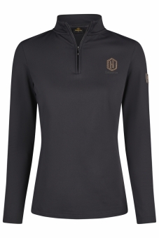 ESKADRON Damen Shirt HALF-ZIP SHIRT black (HERITAGE Fanatics 2024) 