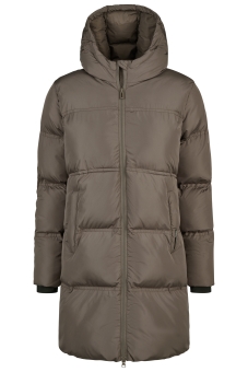 ESKADRON Damen-Mantel QUILT-PARKA powdertaupe (Dynamic Fanatics H/W 26) 