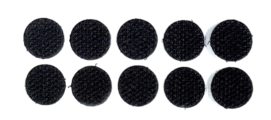 ABUS / Pikeur Klett-Klebepunkte Velcro, Ersatzteil 