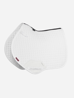 LeMieux Schabracke SUEDE Square Springschabracke White 