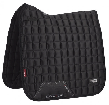 LeMieux Schabracke LOIRE Square Dressurschabracke Black 