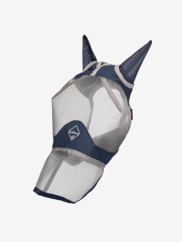 LeMieux Fliegenmaske ArmourShield Pro Full Navy/Grey 