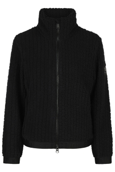PIKEUR Damen Fleecejacke Velvet Knit Jacket Selection Black (H/W 2026/2027) 