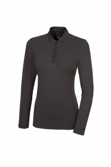 PIKEUR Damen Zip Shirt licorice (Selection HW 2023) 