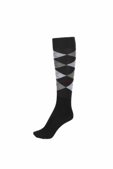 PIKEUR Socks Check schwarz (Accessoires HW 2023) 
