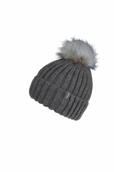 PIKEUR Beanie Basic middle grey (Accessoires HW 2023) 