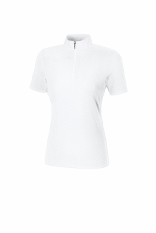 PIKEUR Damen Competition Jaquard Shirt / Turnier-Shirt weiß (Competition FS 2024) 