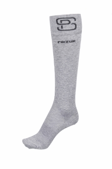 PIKEUR Knee-Socks MESH light grey melange (Accessoires FS 2024) 