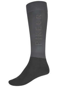 PIKEUR Damen Sports Knee Socks Studs / Kniestrümpfe anthrazit (Accessoires HW 2024) 