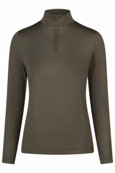 PIKEUR Damen Shirt STUDS SHIRT 8273 deep khaki (Sports HW 2025) 