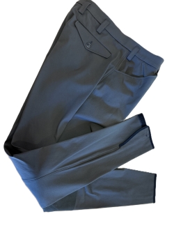 PIKEUR Rodrigo Herrenreithose, Kniebesatz Mc Crown, grüngrau 