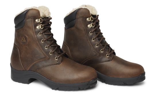 Mountain Horse Stiefelette Snowy River Lace Paddock, Brown 
